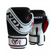Перчатки боксерские KIDS WHITE/BLACK JBG-4B-6oz, 6 oz